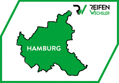 Umrisse Städte Hamburg Köln Einsatzgebiete der Reifenwechsler